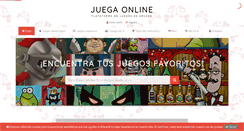 Desktop Screenshot of juegaonline.org